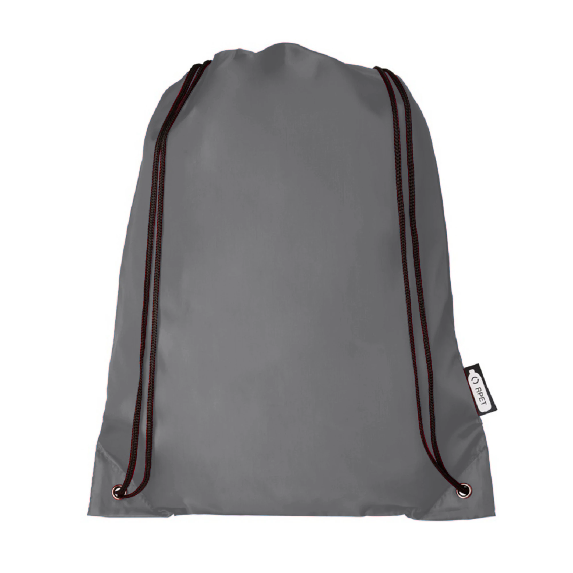 Bullet Oriole Recycled Drawstring Backpack (Grey) - PF3291