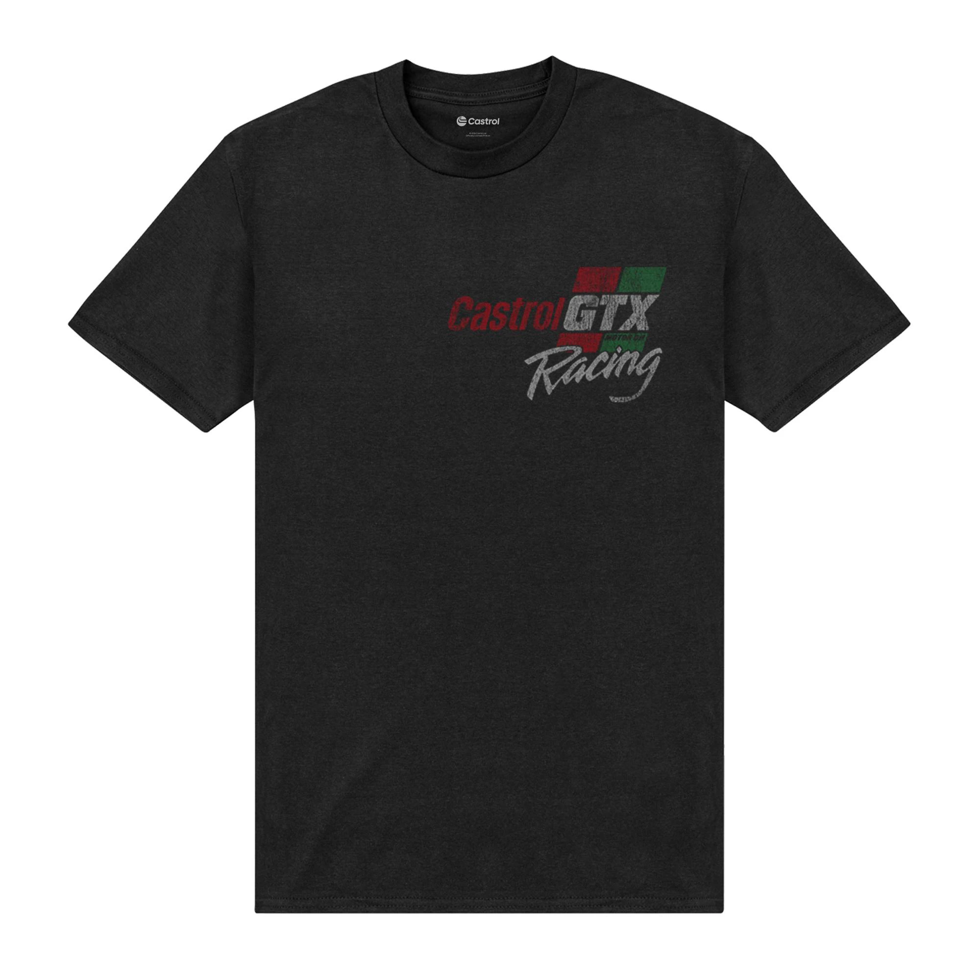 Castrol Unisex Adult Racing T-Shirt (Black) - PN267