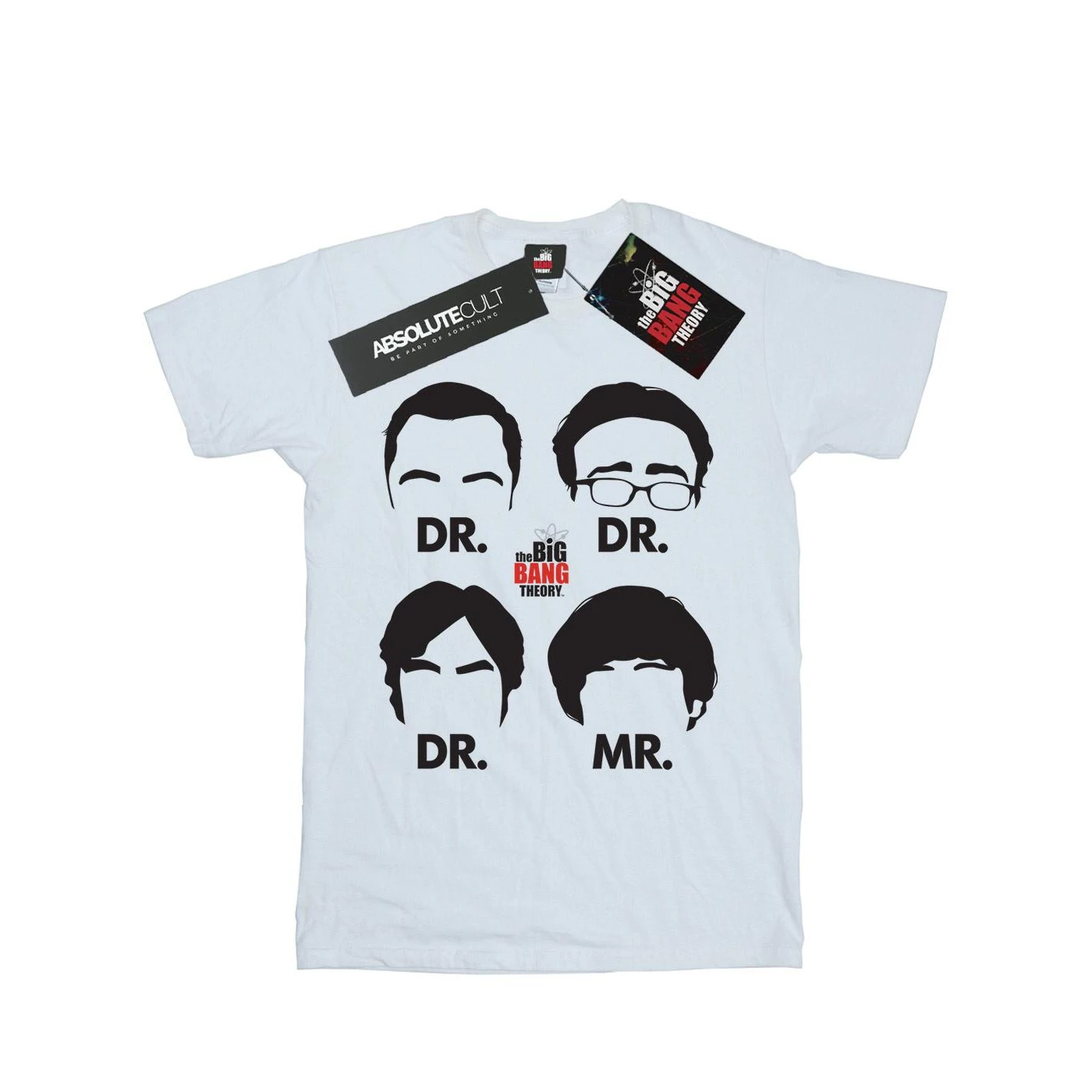 The Big Bang Theory Boys Doctors And Mr T-Shirt (White) - BI8170