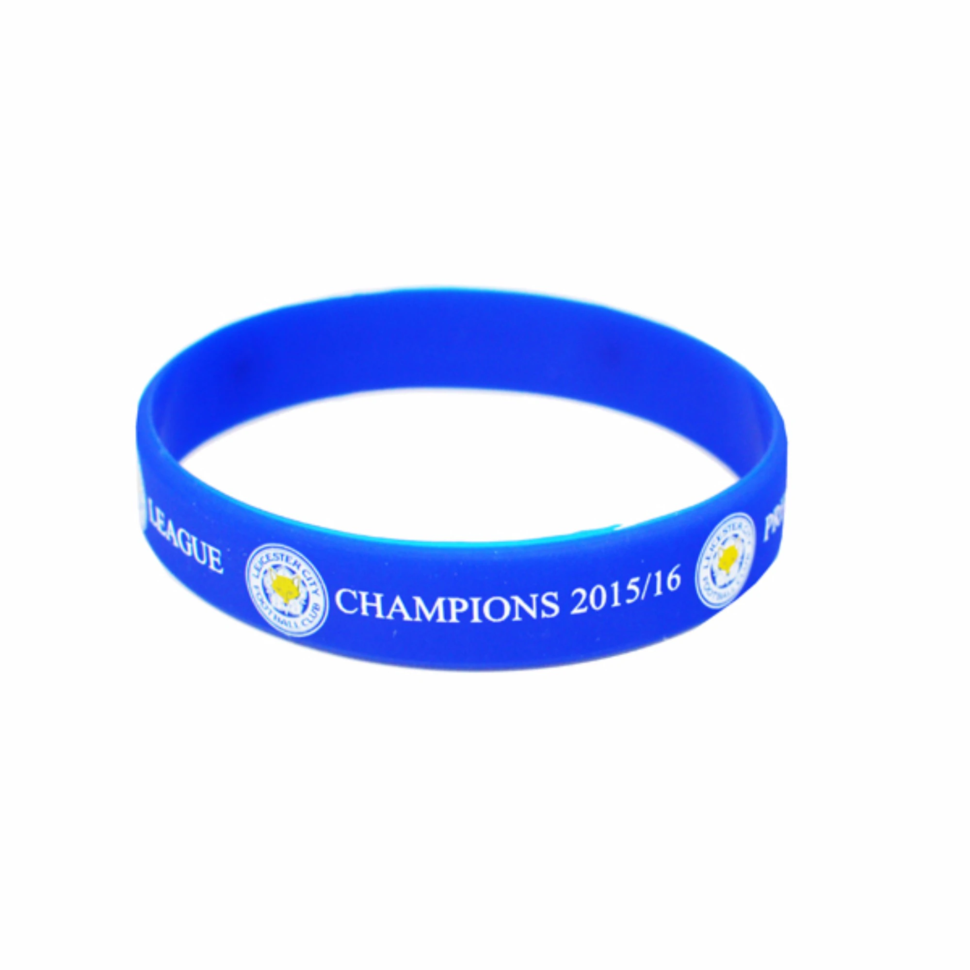 Leicester City FC Official Champions Wristband (Blue) - SG10104