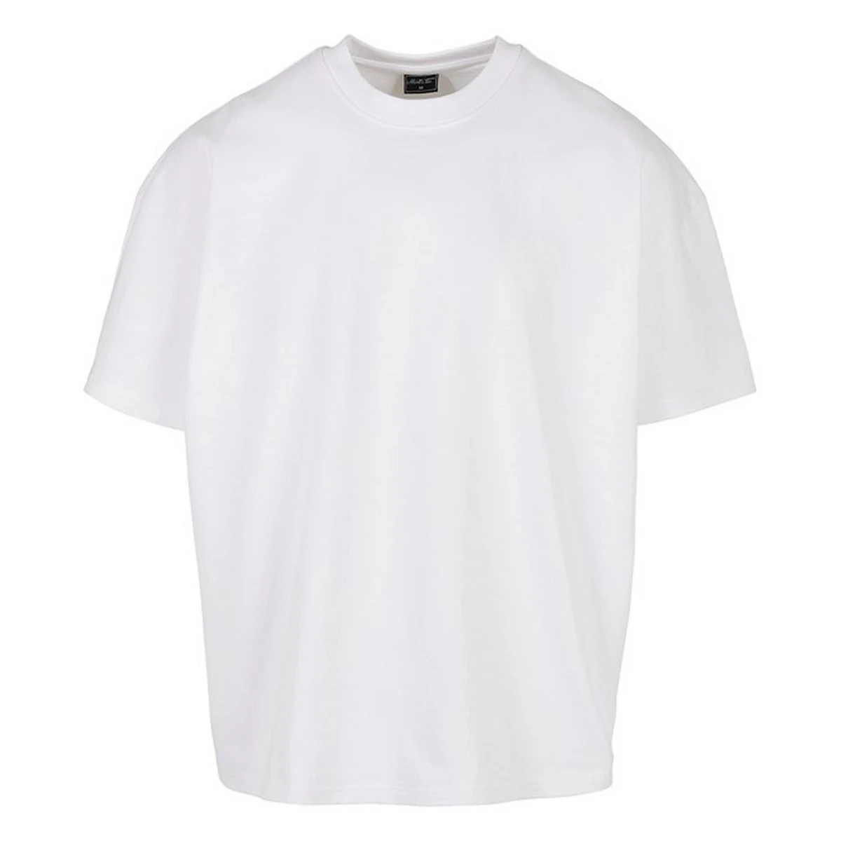 Build Your Brand Mens Plain Ultra Heavyweight T-Shirt (White) - RW8680