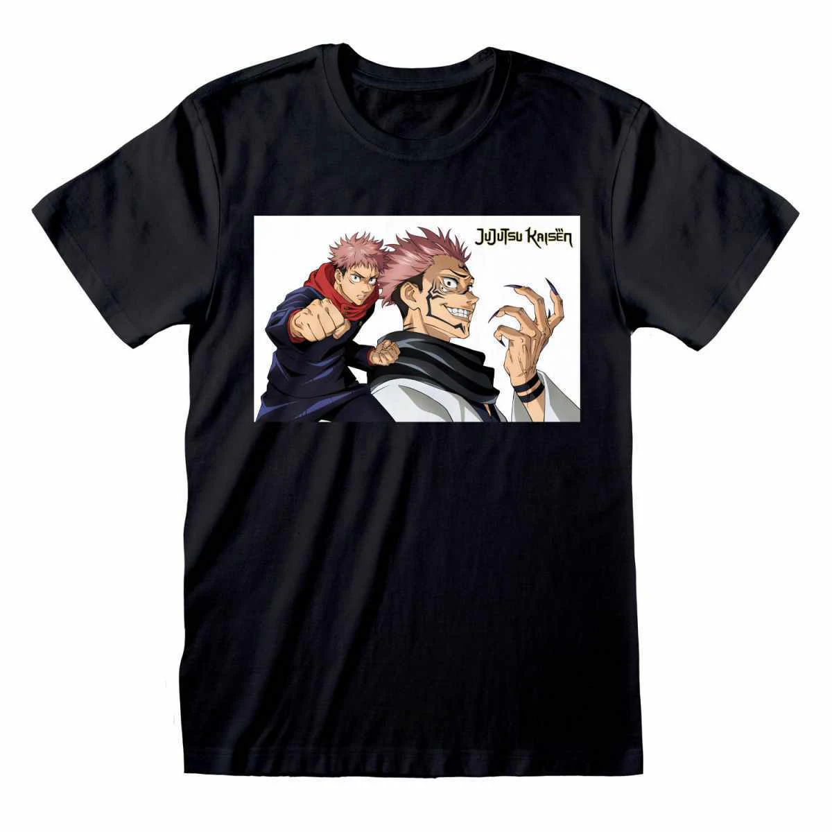 Jujutsu Kaisen Unisex Adult Claw T-Shirt (Black/White) - HE852