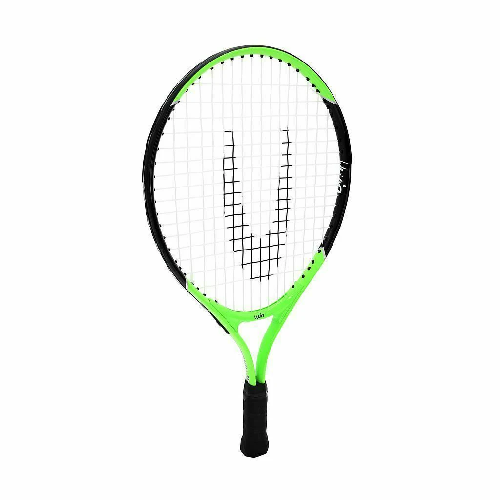 Uwin Childrens/Kids Champion Tennis Racket (Black/Lime Green) - RD2149