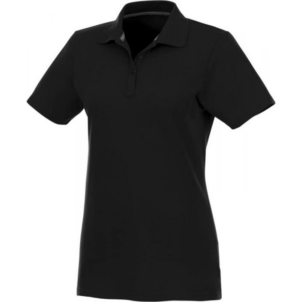 Elevate Womens Helios Short Sleeve Polo Shirt (Black) - PF3366