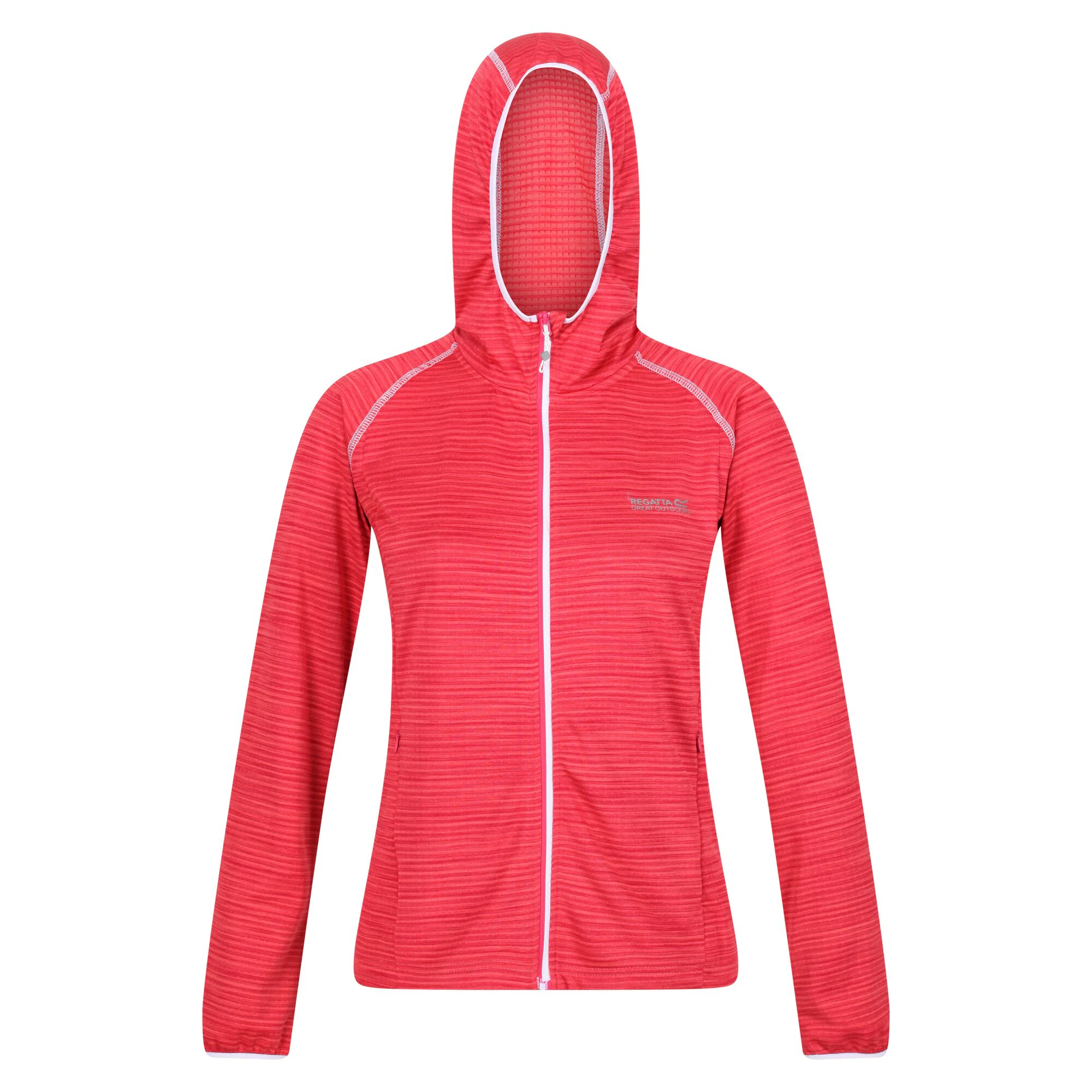 Regatta Womens Yonder Full Zip Hoodie (Rethink Pink) - RG7091