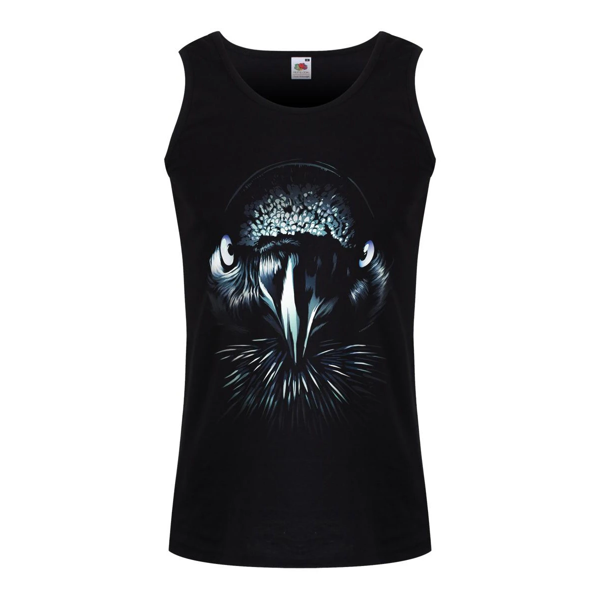 Unorthodox Collective Mens Raven Vest Top (Black) - GR2876