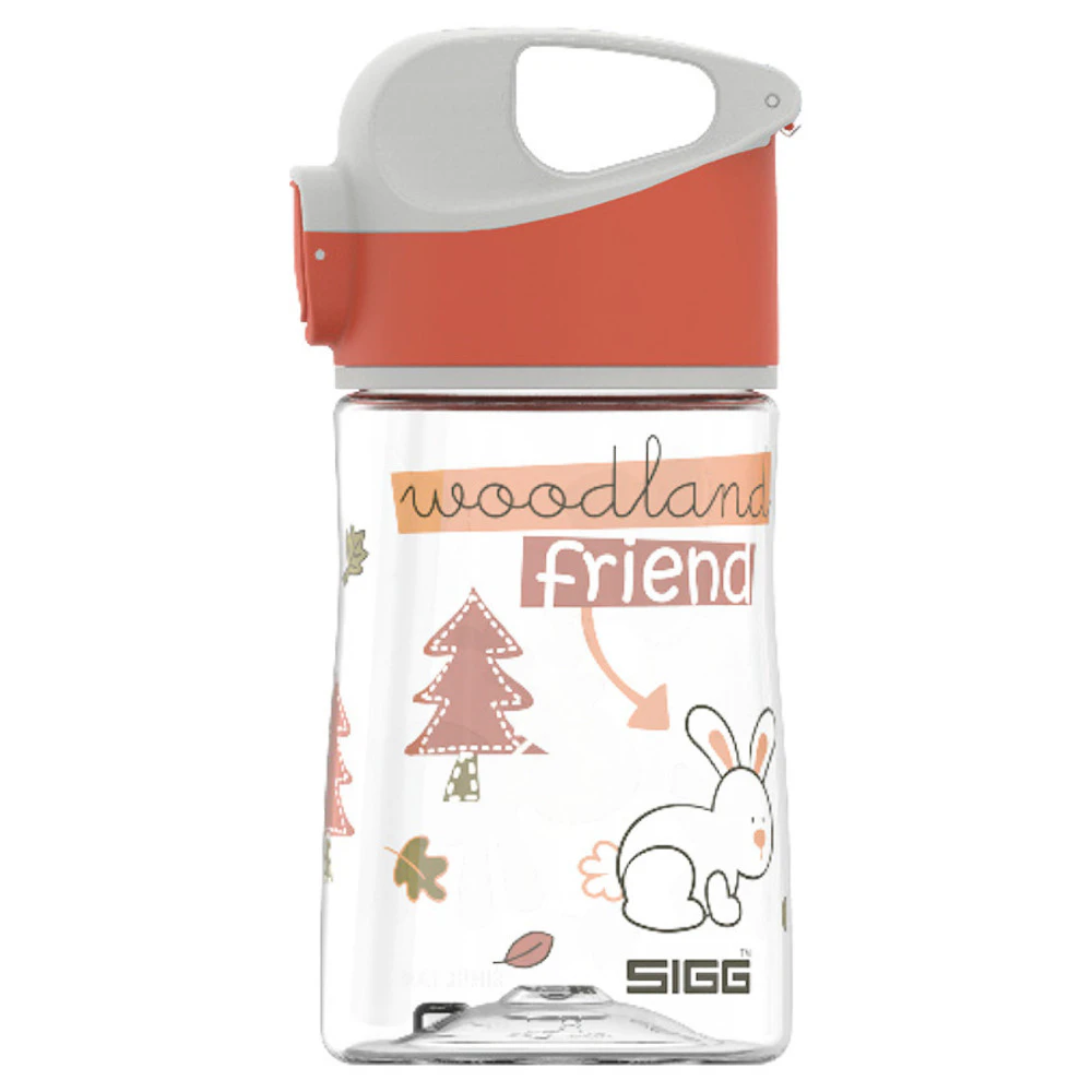 Sigg Childrens/Kids Miracle Woodland Water Bottle (Clear/Red) - RD2231