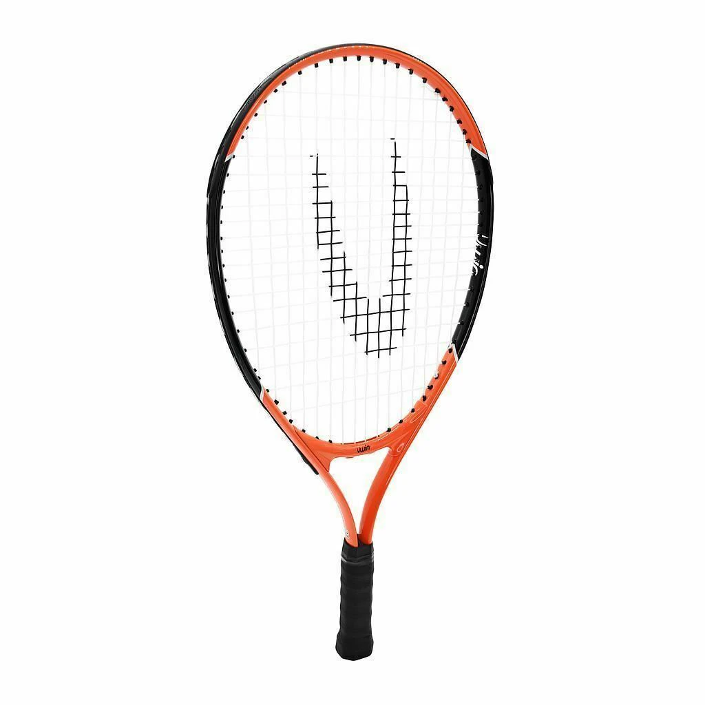 Uwin Childrens/Kids Champion Tennis Racket (Black/Orange) - RD2149