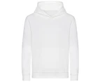 Awdis Childrens/Kids Organic Hoodie (Arctic White) - RW7957