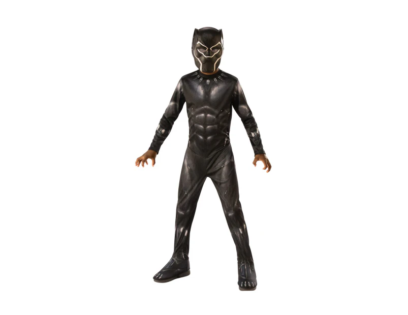 Black Panther Boys Costume (Black) - BN4715