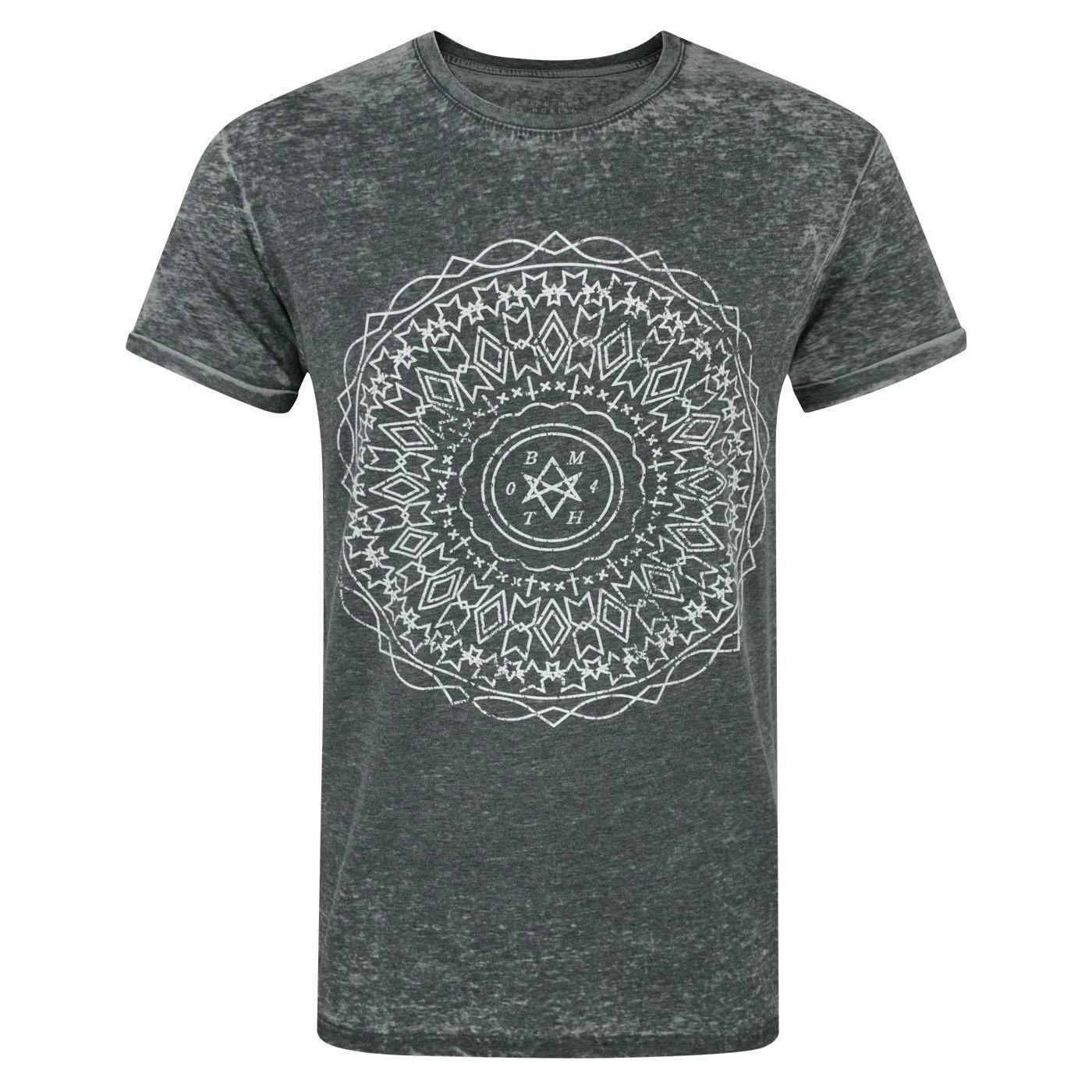 Bring Me The Horizon Mens Kaleidoscope T-Shirt (Charcoal) - NS8395