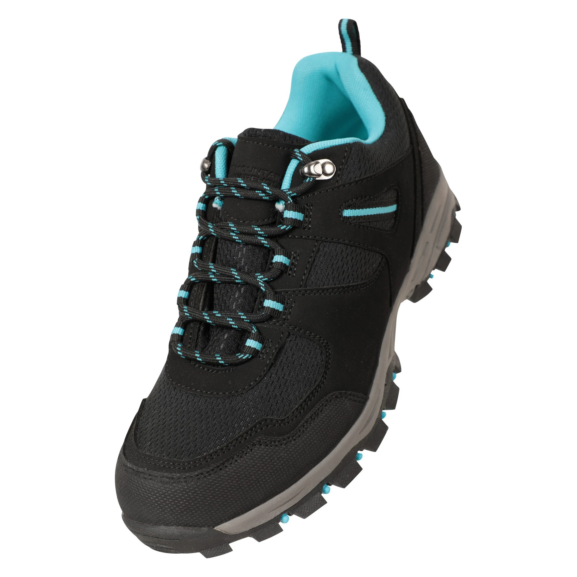 Mountain Warehouse Womens Mcleod Wide Walking Shoes (Charcoal) - MW1705