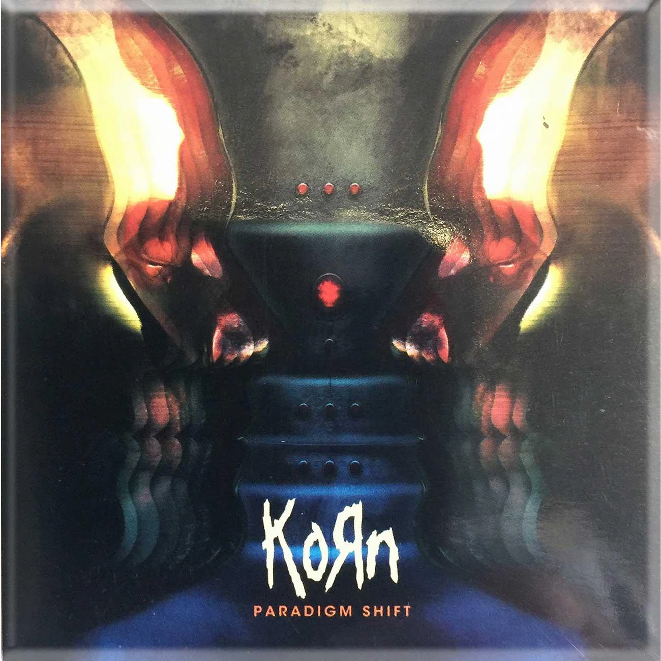 Korn Paradigm Shift Fridge Magnet (Blue/Red/Yellow) - RO6201