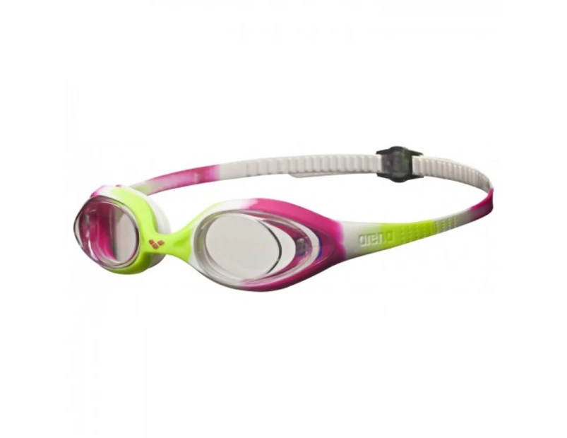 Arena Childrens/Kids Spider Swimming Goggles (Lime/Fuchsia/White) - CS998