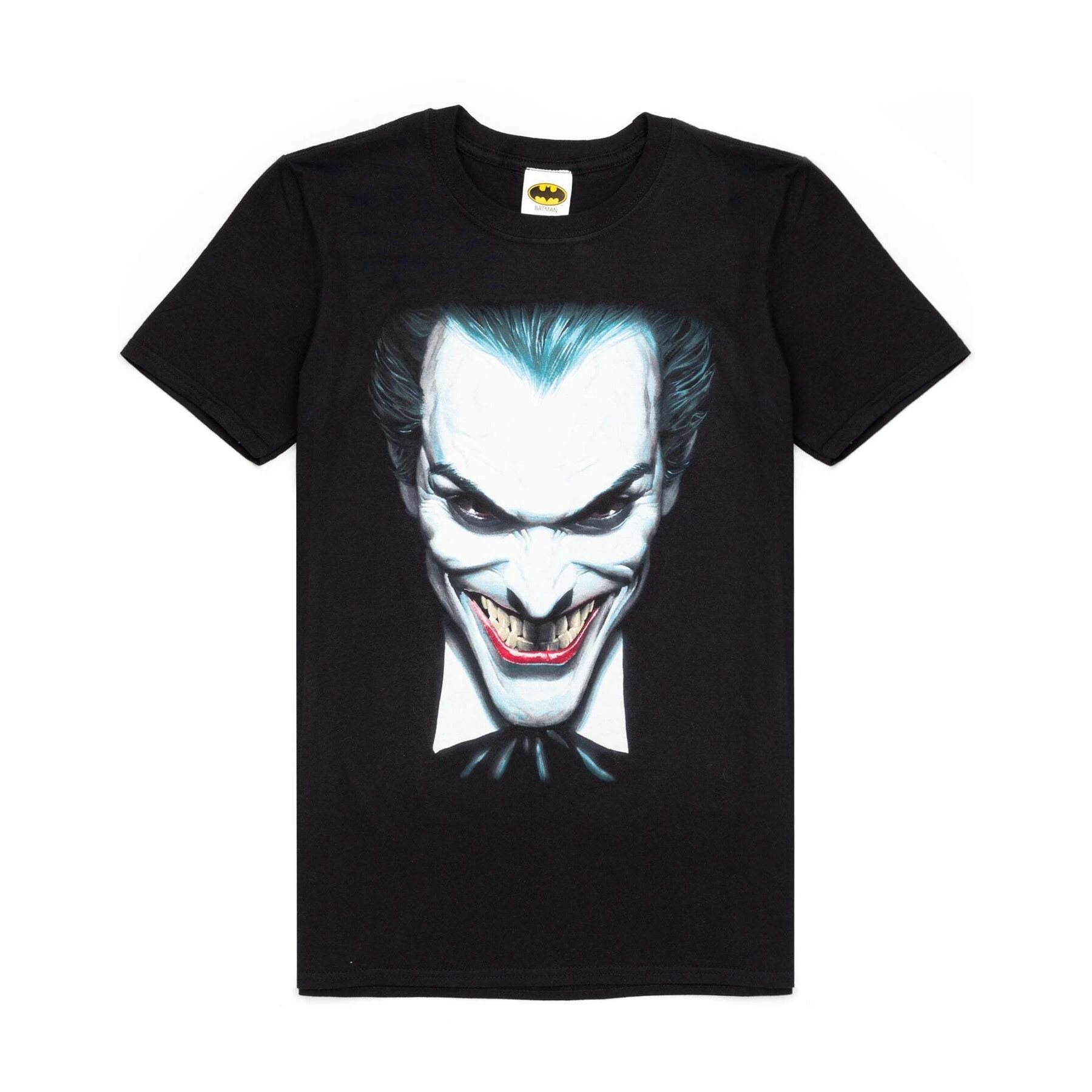 The Joker Mens Face Short-Sleeved T-Shirt (Black) - NS6668