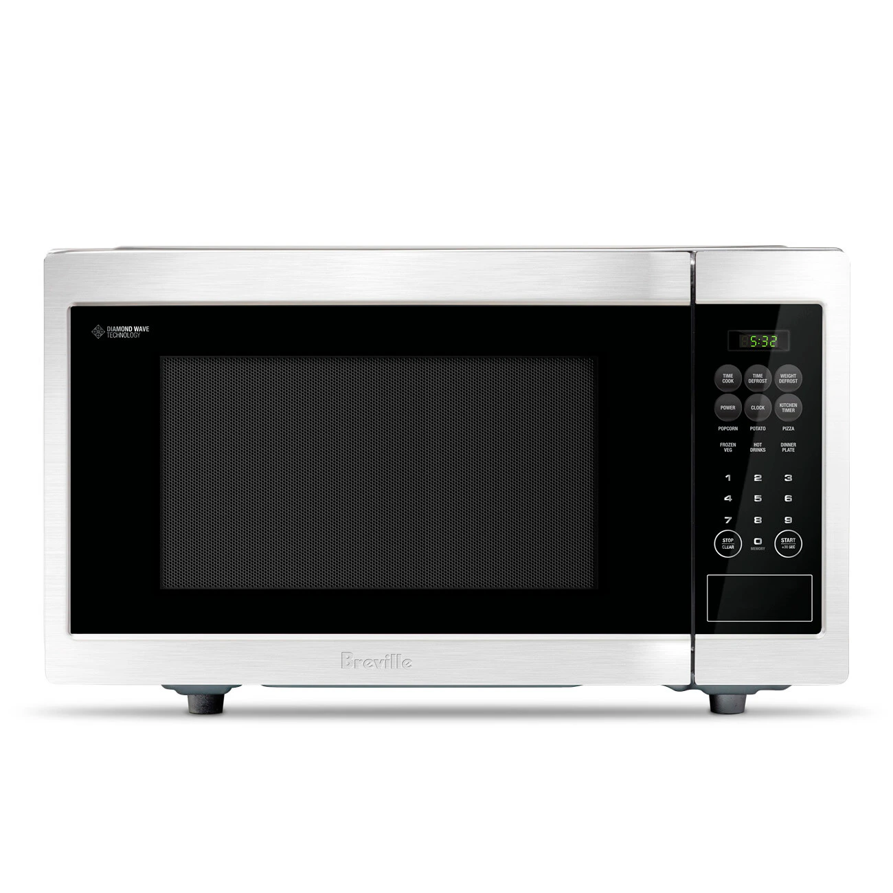 RM - THE DIAMOND WAVE 23L FLAT BED MICROWAVE - Refurbished Grade A