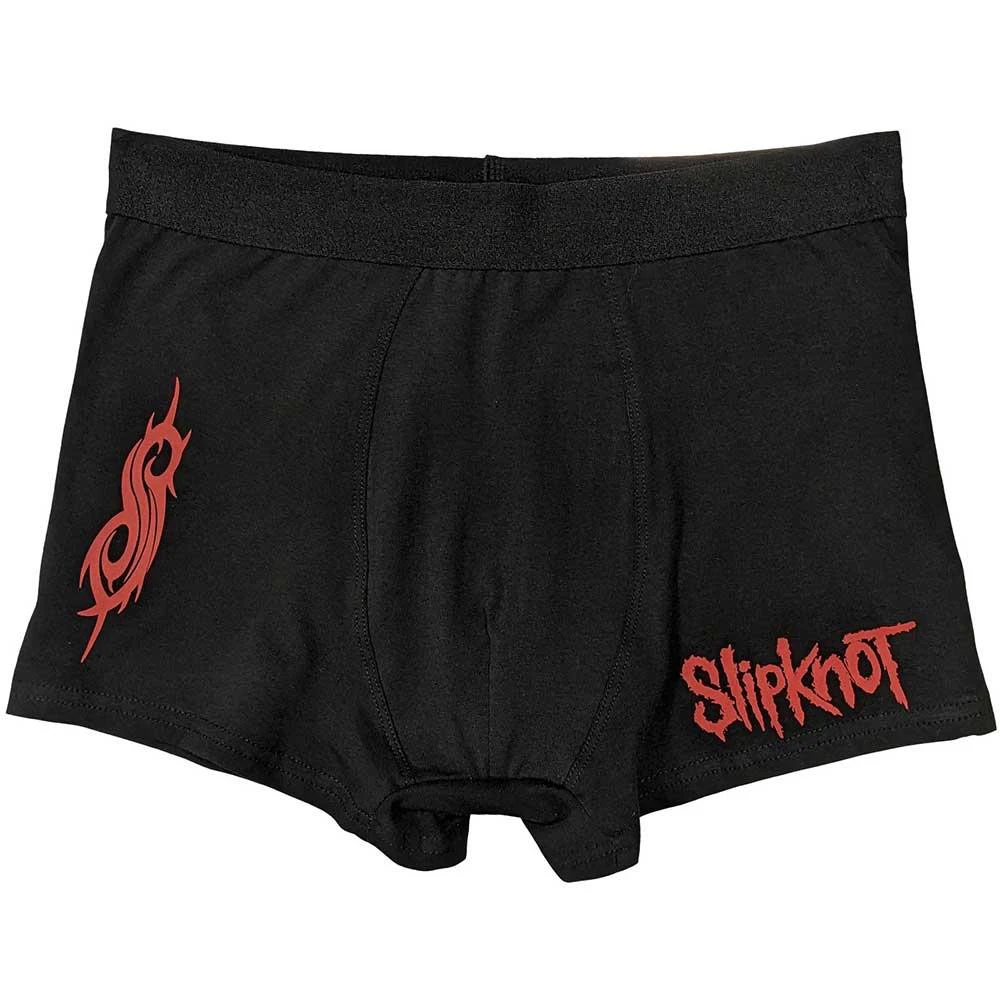 Slipknot Unisex Adult Logo Boxer Shorts (Black) - RO10307