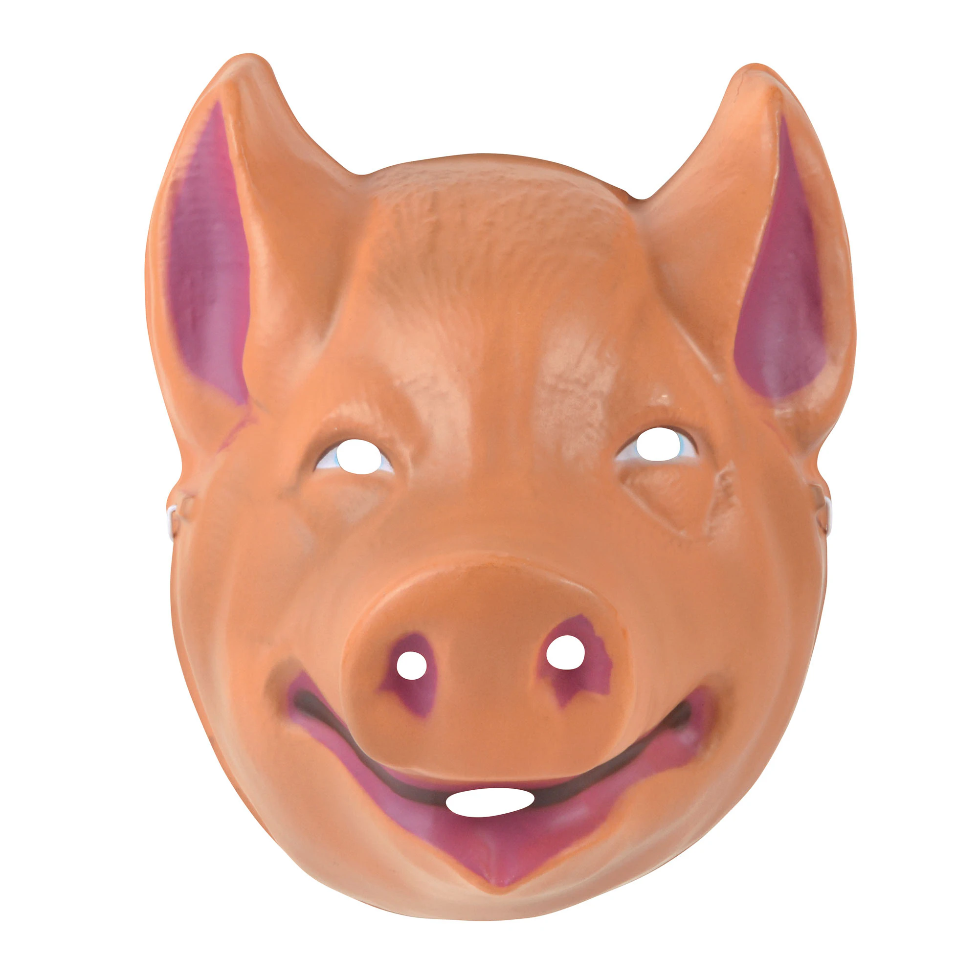 Bristol Novelty Unisex Plastic Pig Mask (Pink) - BN661