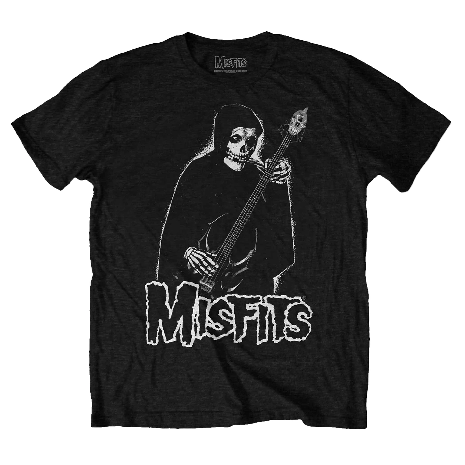 Misfits Unisex Adult Bass Fiend Cotton T-Shirt (Black) - RO3530