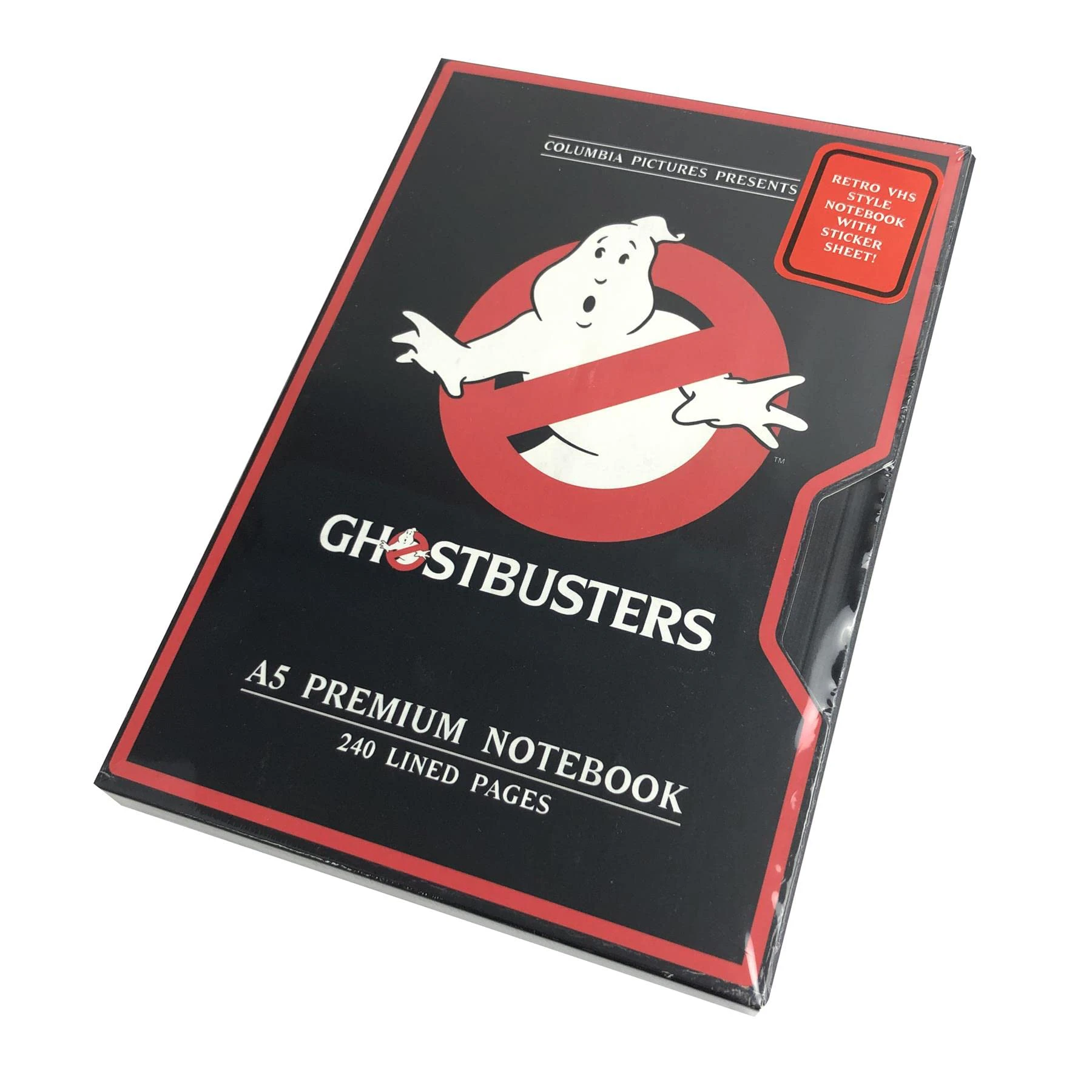 Ghostbusters Premium VHS A5 Notebook (Multicoloured) - BS4118