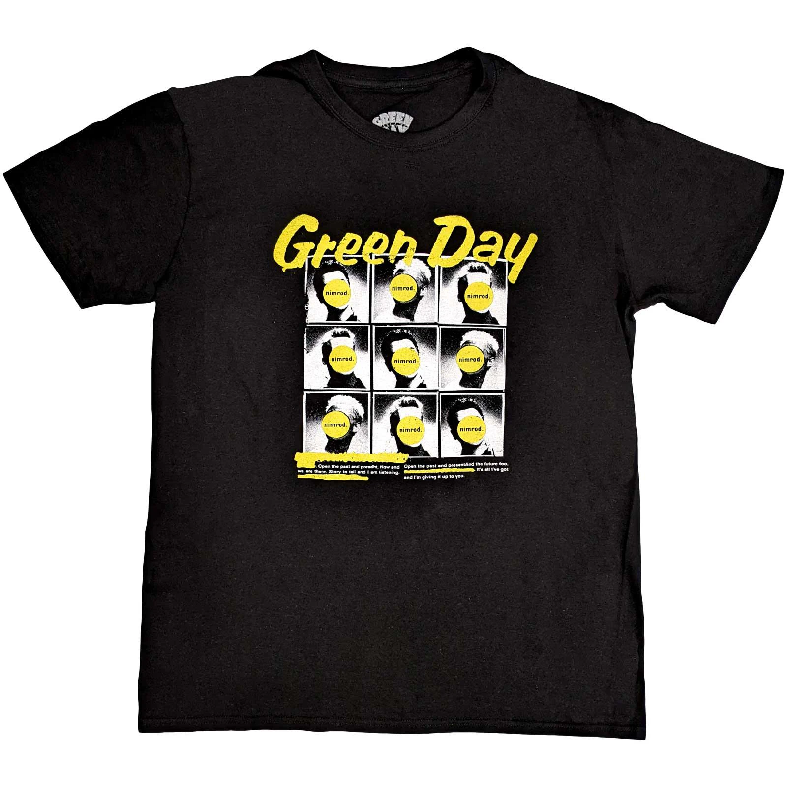 Green Day Unisex Adult Nimrod T-Shirt (Black) - RO5190