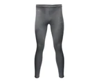 Rhino Kids Boys Thermal Underwear Boys Base Layer Leggings / Long Johns (Heather Grey) - RW1296