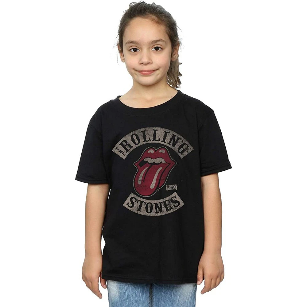 The Rolling Stones Childrens/Kids Tour 1978 T-Shirt (Black) - RO3482