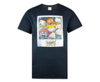 Nickelodeon Mens Rugrats Polaroid T-Shirt (Black) - NS5262