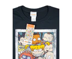 Nickelodeon Mens Rugrats Polaroid T-Shirt (Black) - NS5262