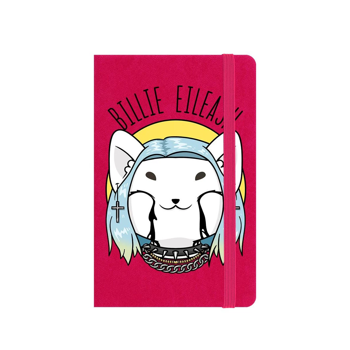 VI Pets Billie Eileash A6 Notebook (Pink) - GR4259