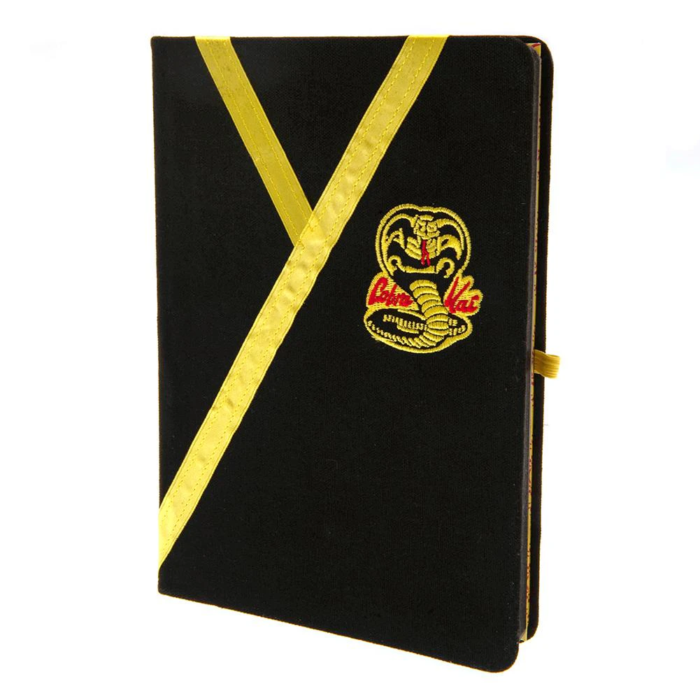 Cobra Kai Premium A5 Notebook (Black/Yellow) - TA8839