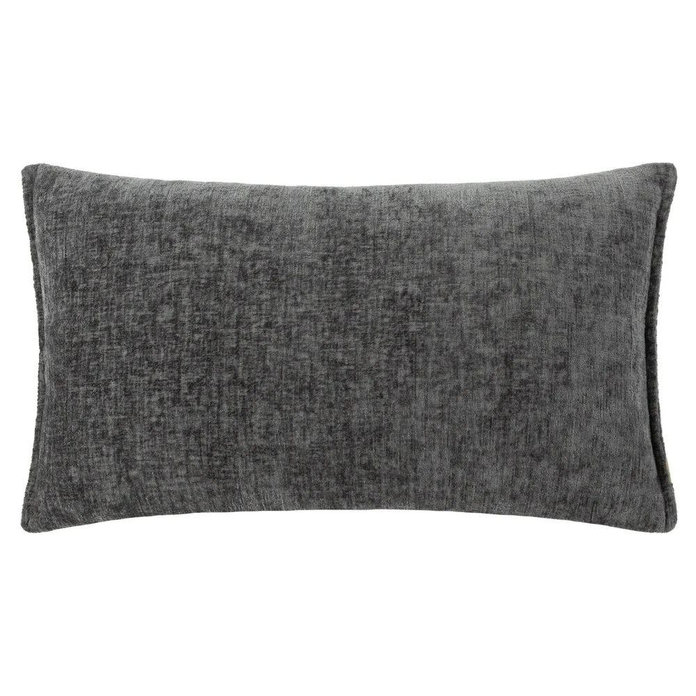 Evans Lichfield Buxton Reversible Rectangular Cushion Cover (Charcoal) - RV3054