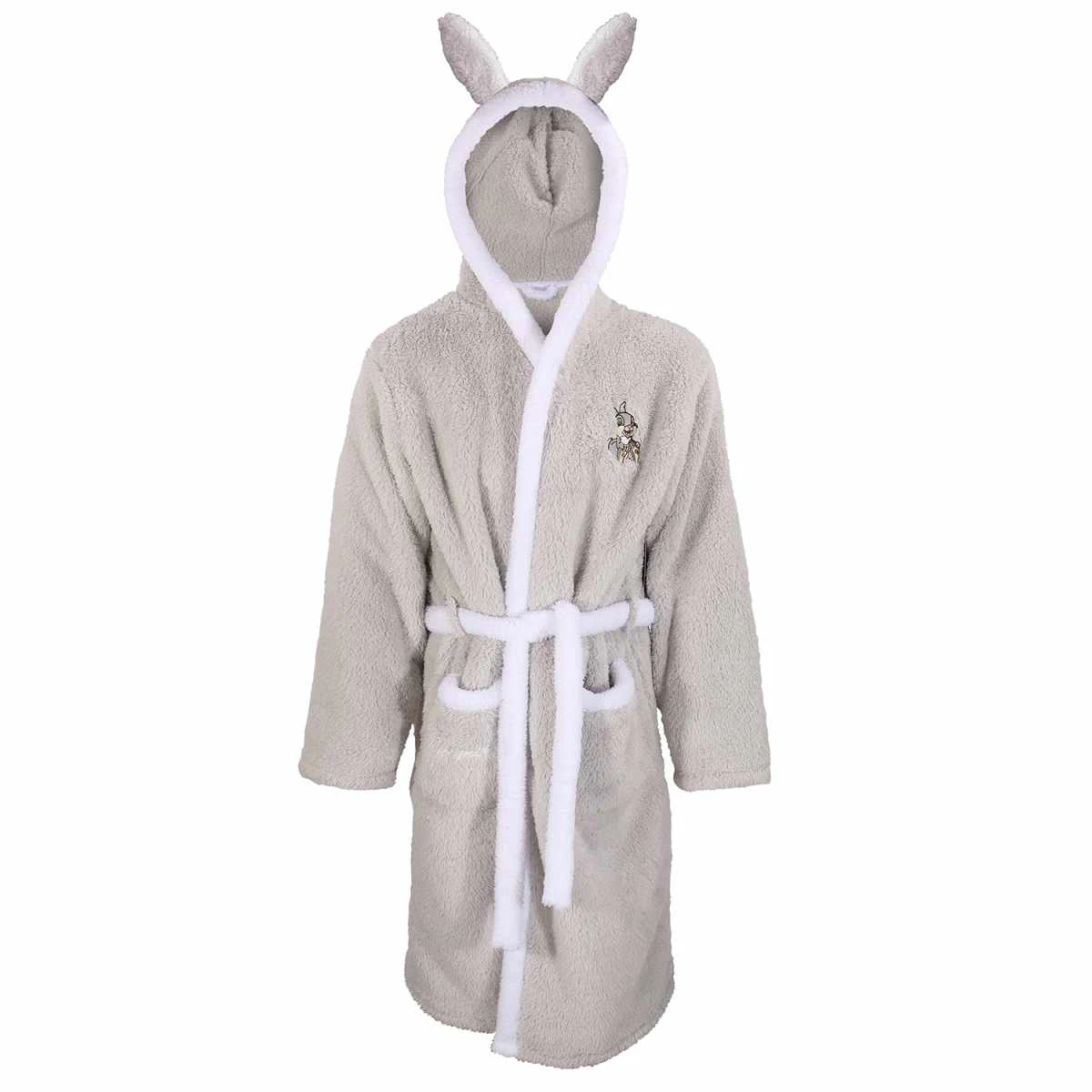 Bambi Unisex Adult Thumper Dressing Gown (Grey) - HE1313