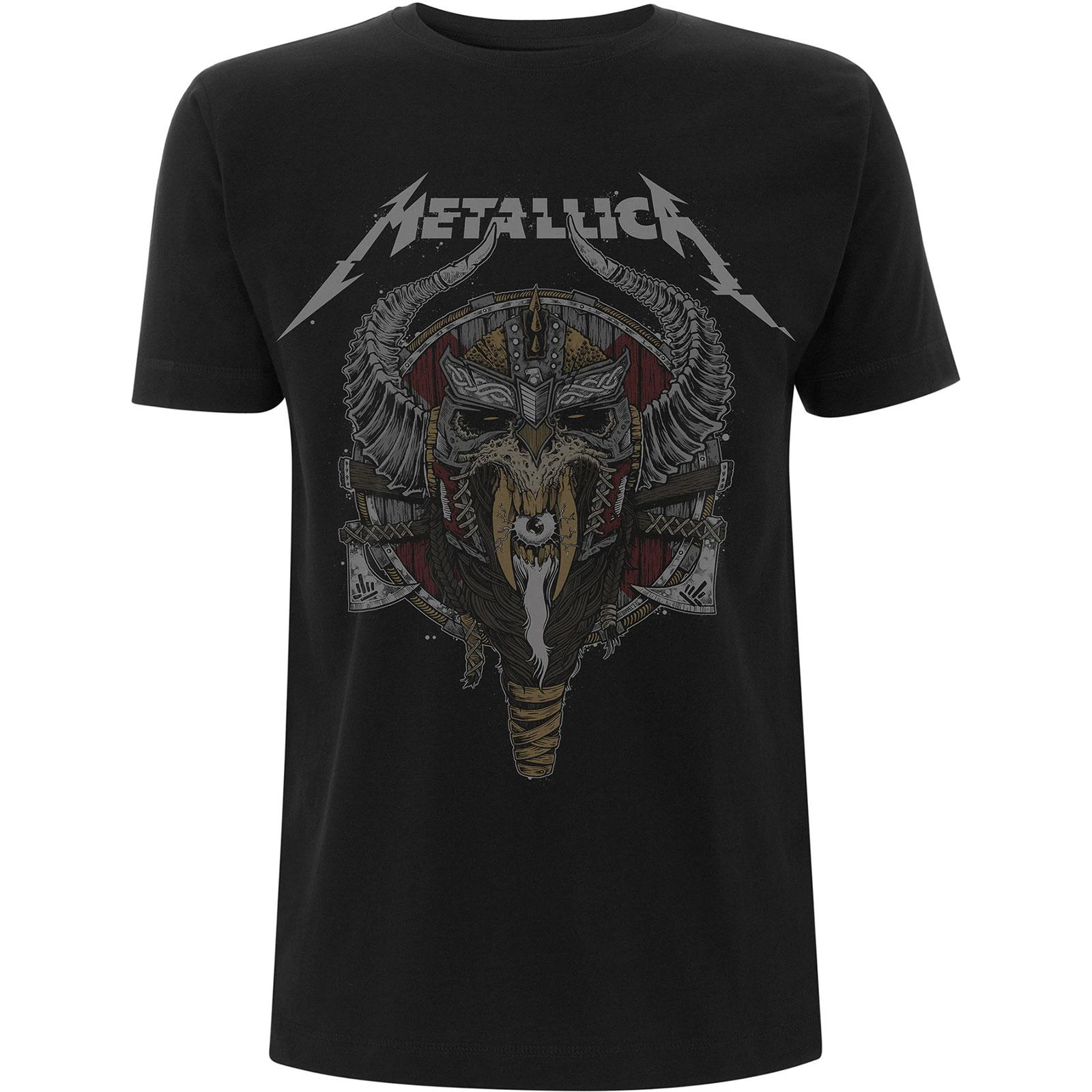 Metallica Unisex Adult Viking T-Shirt (Black) - RO913