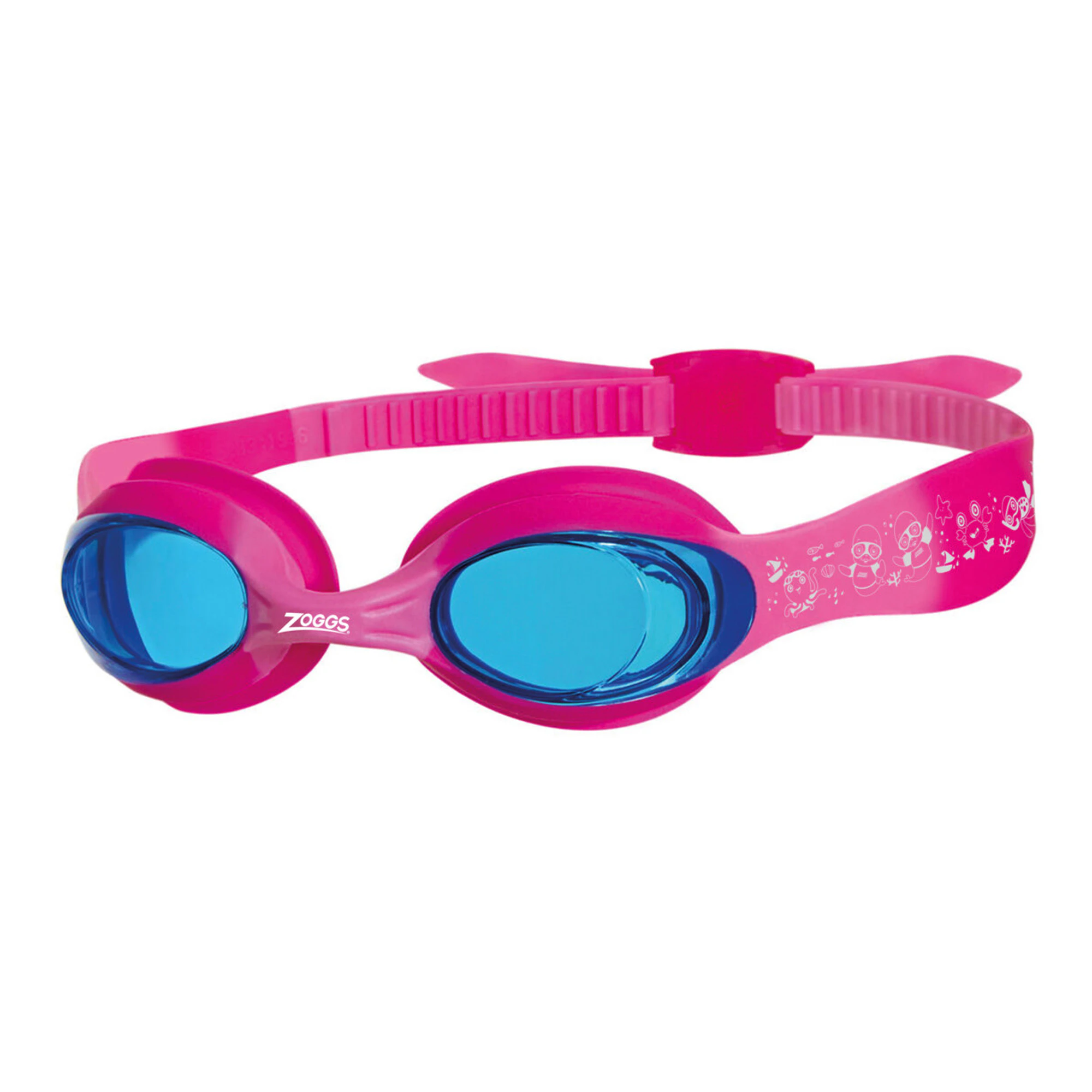 Zoggs Childrens/Kids Little Twist Swimming Goggles (Pink) - CS1107