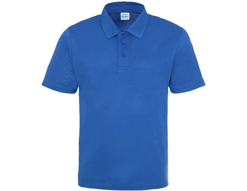 AWDis Cool Mens Moisture Wicking Polo Shirt (Royal Blue) - PC5927