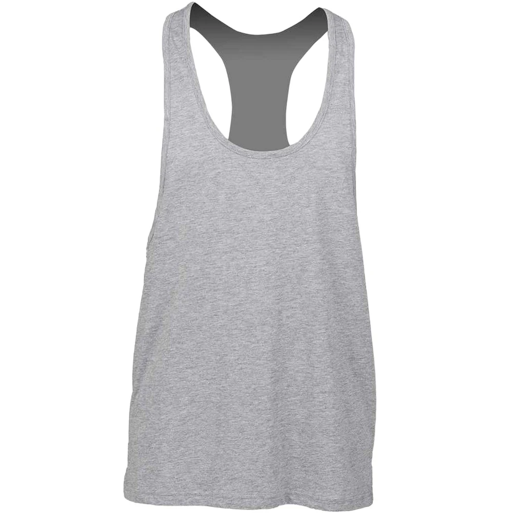 SF Mens Muscle Heather Tank Top (Heather Grey) - PC6250