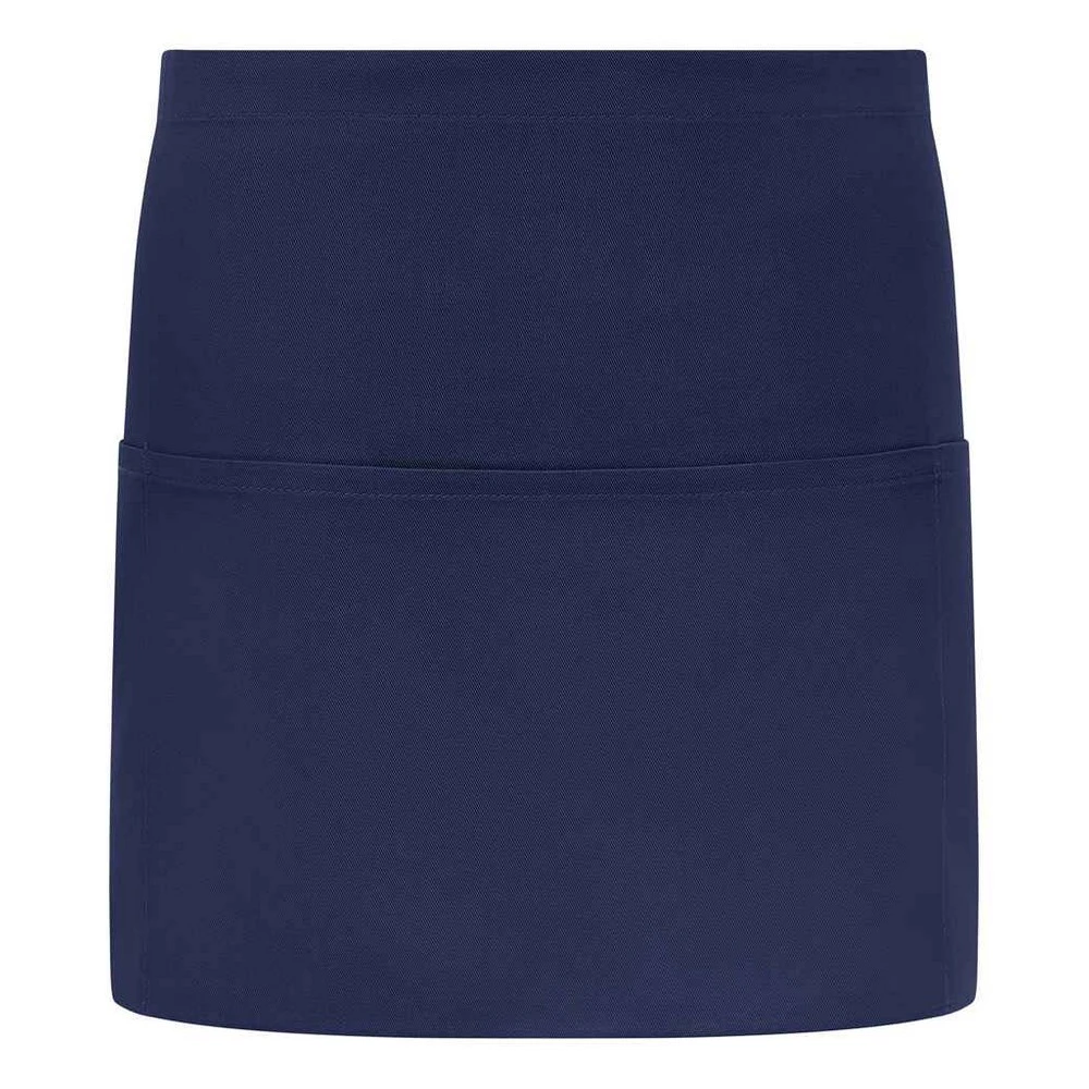 Brand Lab Unisex Adult Short Apron (Navy) - PC5158