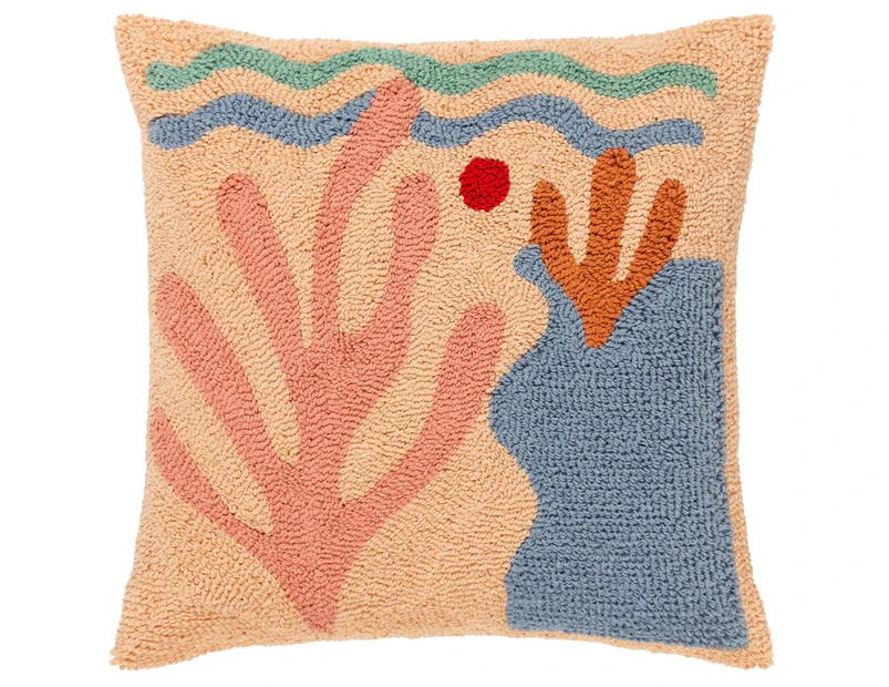 Heya Home Knitted Coral Cushion Cover (Just Peachy) - RV3084
