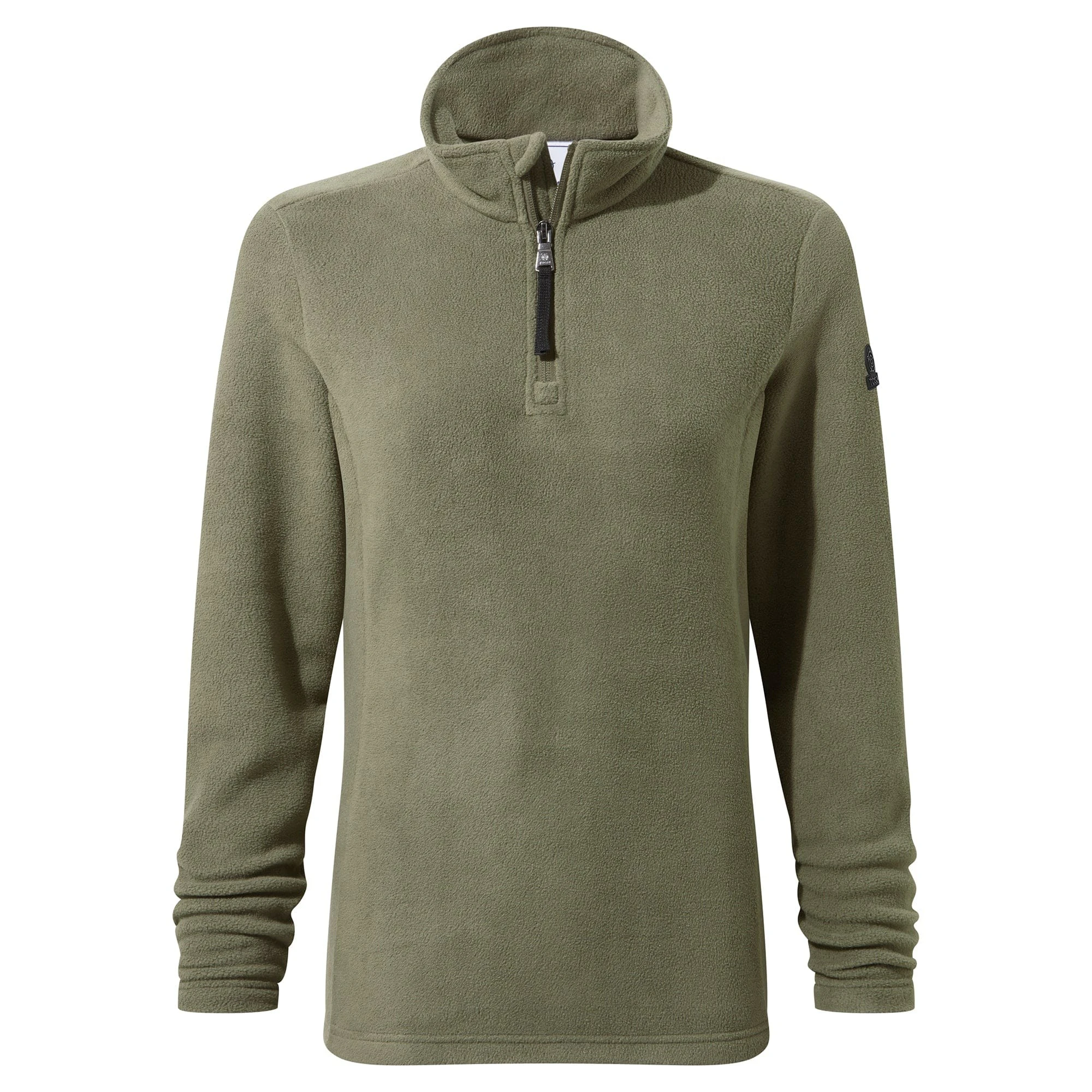 TOG24 Womens Revive Quarter Zip Fleece Top (Light Khaki) - TG146