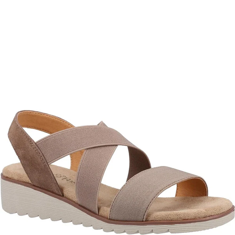 Fleet & Foster Womens Freesia Leather Sandals (Brown) - FS10433