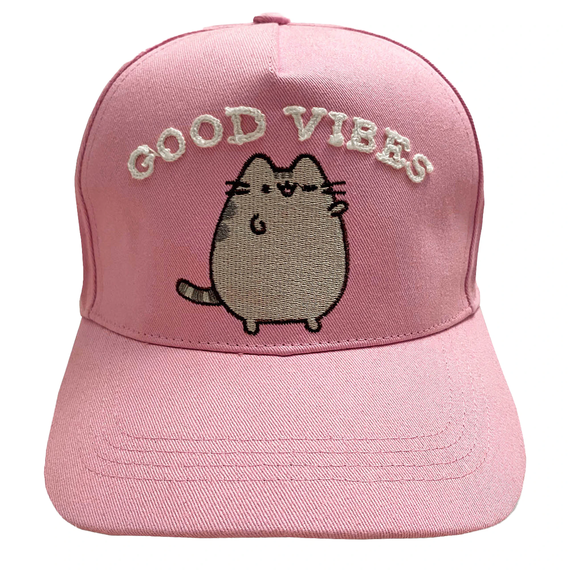 Pusheen Good Vibes Baseball Cap (Pink) - HE554