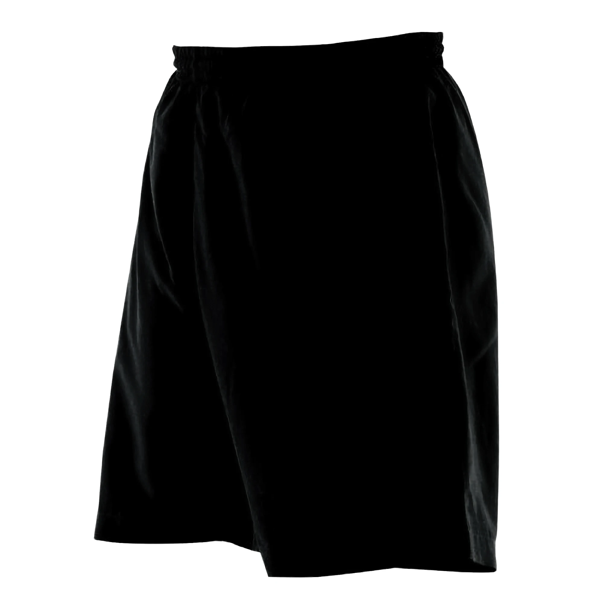 Finden & Hales Mens Microfibre Sports Short (Black) - RW449