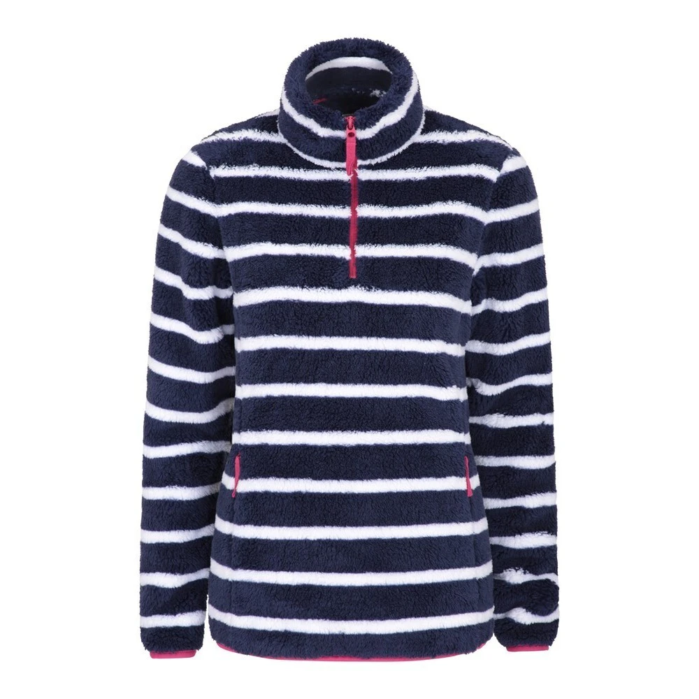 Mountain Warehouse Womens Nessy Fleece Top (Navy) - MW127