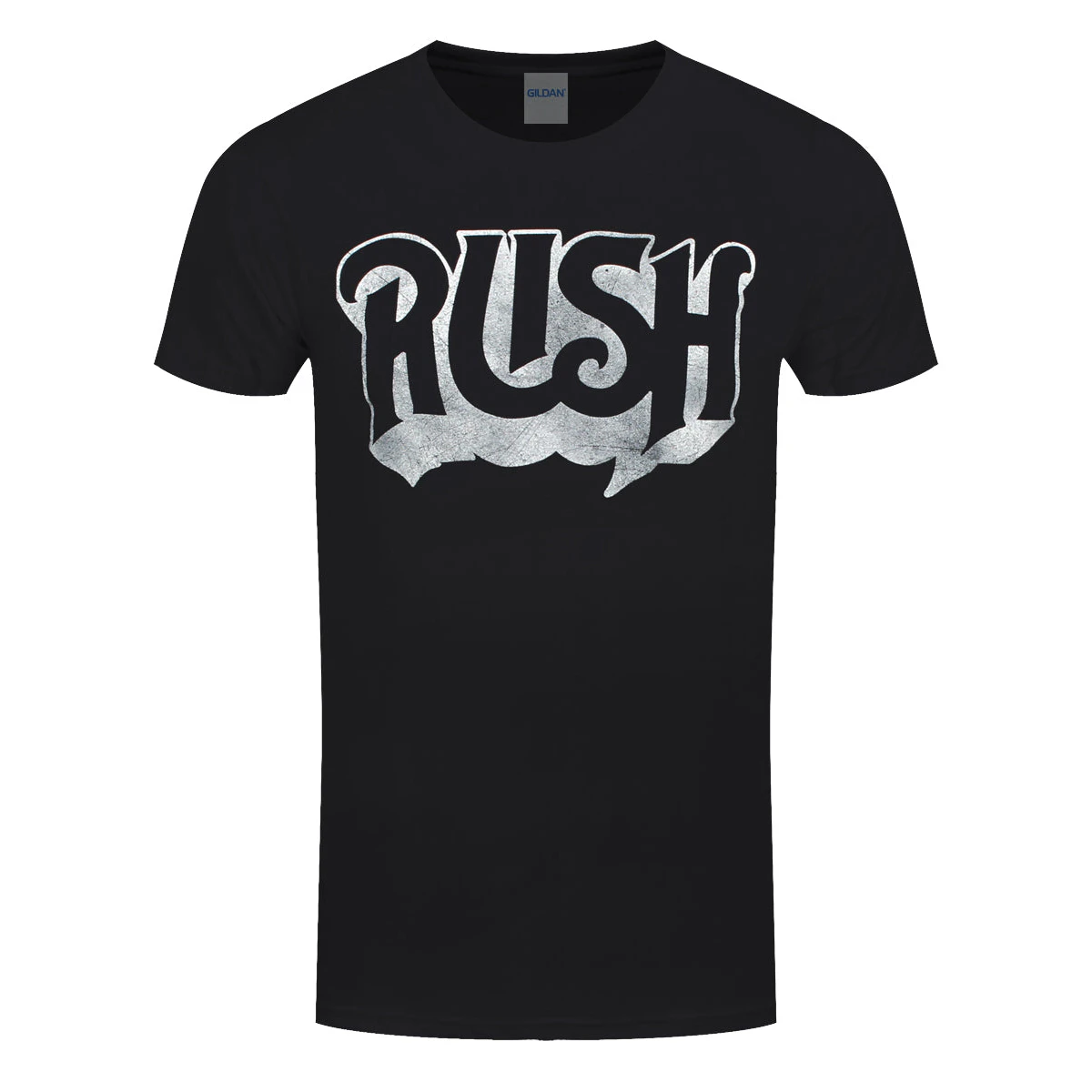 Rush Unisex Adult Logo Cotton T-Shirt (Black) - RO7628