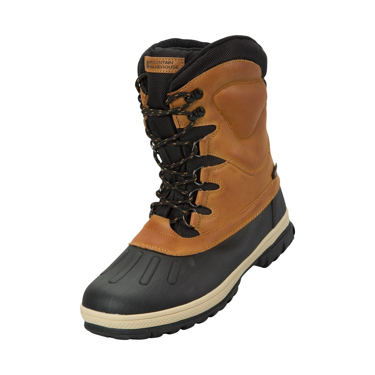 Mountain Warehouse Mens Arctic Thermal Snow Boots (Brown) - MW1359