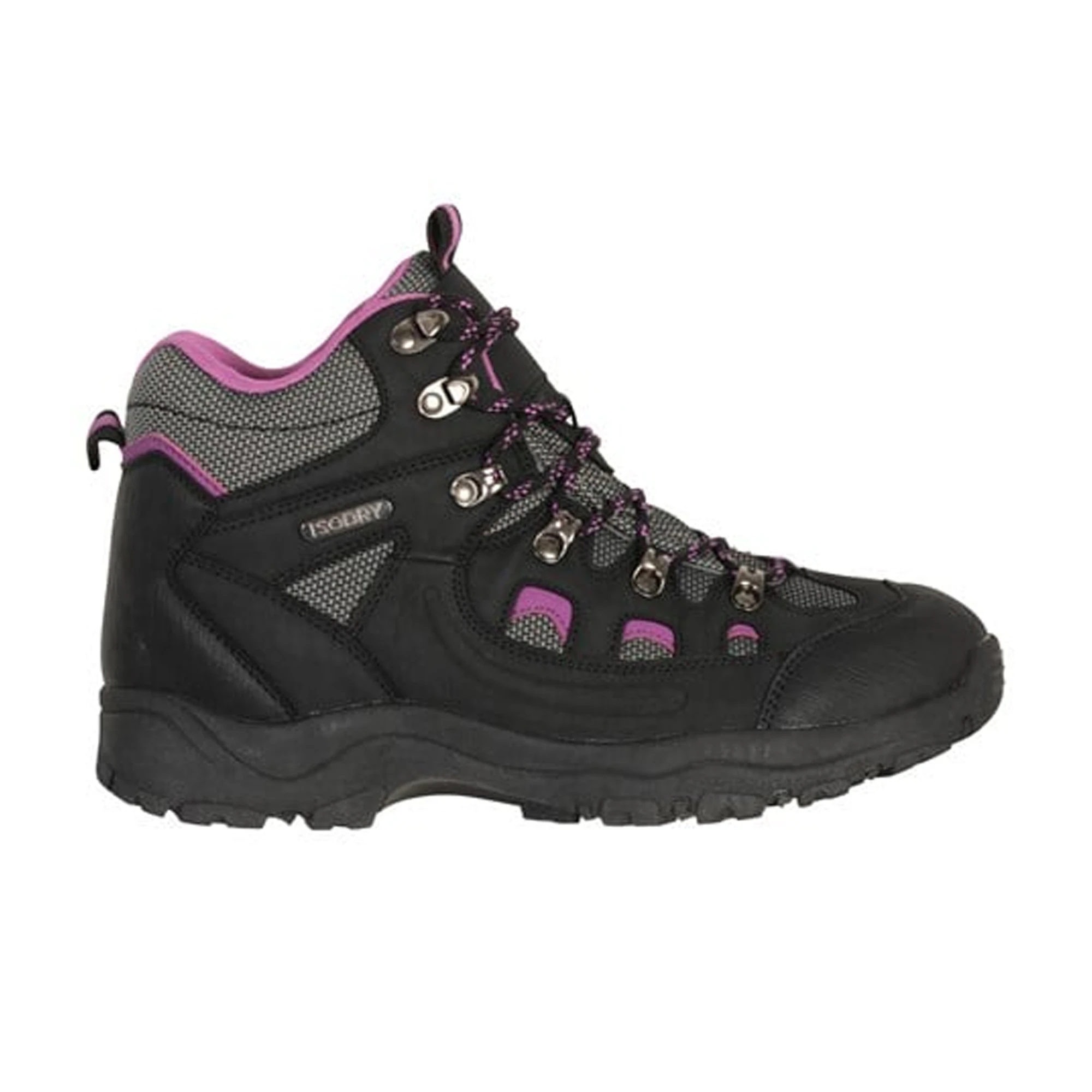 Mountain Warehouse Womens Adventurer Waterproof Walking Boots (Black) - MW1374