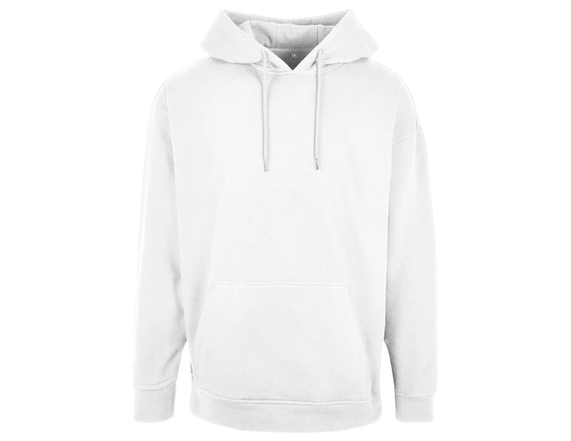 Build Your Brand Mens Basic Oversized Hoodie (White) - RW8024