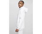 Build Your Brand Mens Basic Oversized Hoodie (White) - RW8024