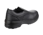Amblers Safety FS94C Ladies Safety Slip On / Womens Shoes (Black) - FS1734